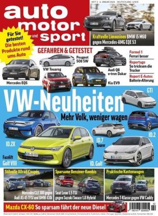 Auto Motor und Sport - 4 Januar 2024