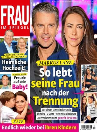 Frau im Spiegel - 7 Februar 2024