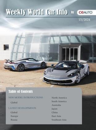 Weekly World Car Info - 14 April 2024