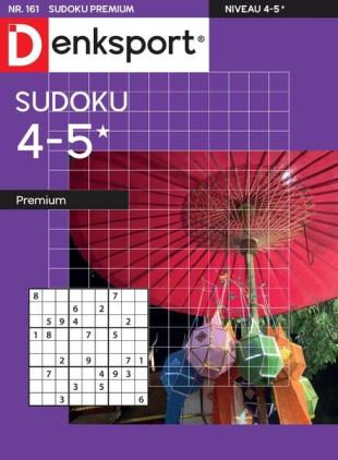 Denksport Sudoku 4-5 premium - 16 Juli 2024