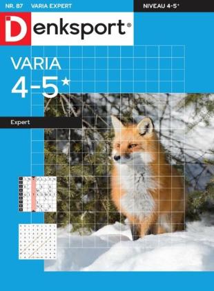 Denksport Varia expert 4-5 - 30 Januari 2025