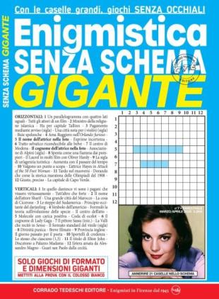 Enigmistica Senza Schema - Marzo-Aprile 2025