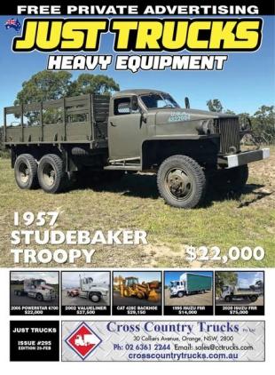 Just Trucks & Heavy Equipment - 27 January 2025