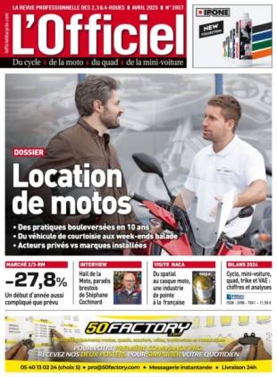 L'Officiel du Cycle - Avril 2025