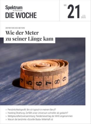 Spektrum Die Woche - 22 Mai 2025