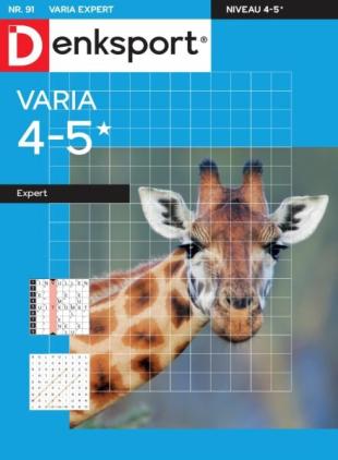 Denksport Varia expert 4-5 - 22 Mei 2025