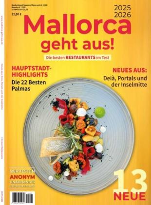 Mallorca geht aus! - Ausgabe 1 2025