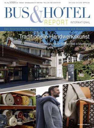 Bus & Hotelreport International - Juli-Oktober 2025