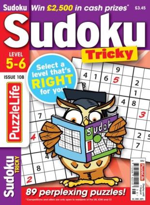 PuzzleLife Sudoku Tricky - July 2025