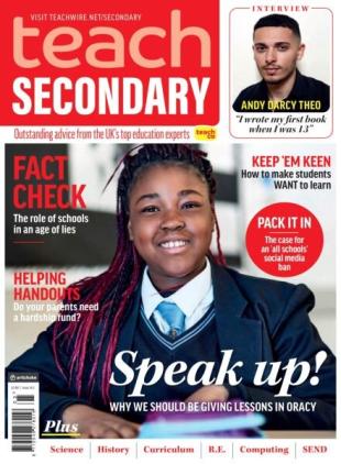 Teach Secondary - July-August 2025