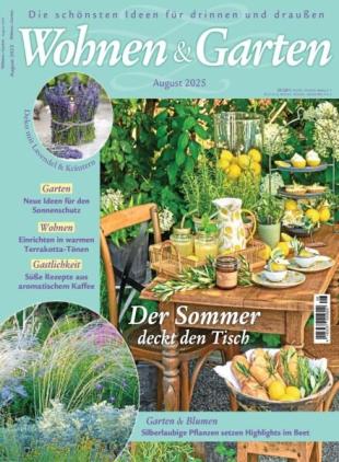 Wohnen & Garten - August 2025