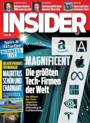 Insider Austria - 13 August 2025