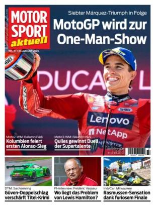 Motorsport aktuell - 26 August 2025