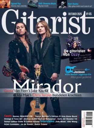 Gitarist Netherlands - September 2025