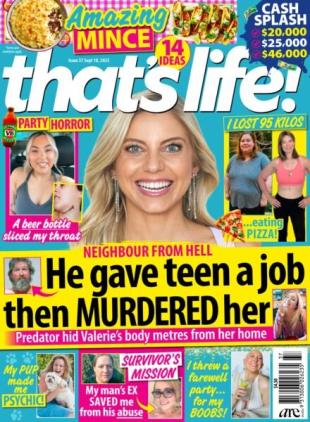 that's life! Australia - 10 September 2025