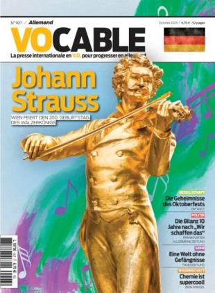 Vocable Allemand - Octobre 2025