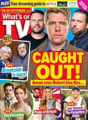 What's on TV - 18 October 2025