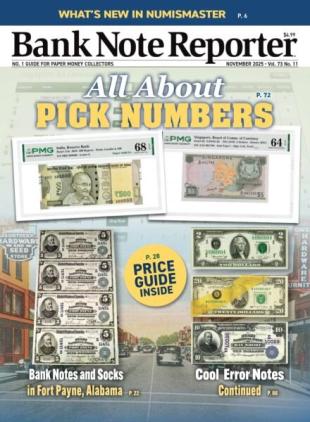 Bank Note Reporter - November 2025