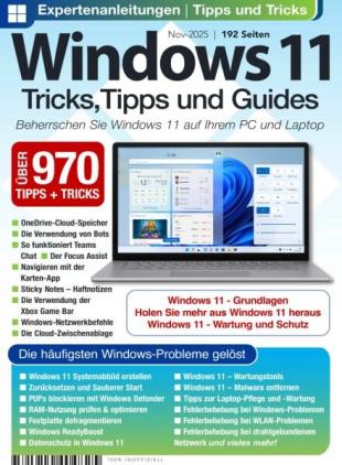 Windows 11 Tricks Tipps und Guides - November 2025