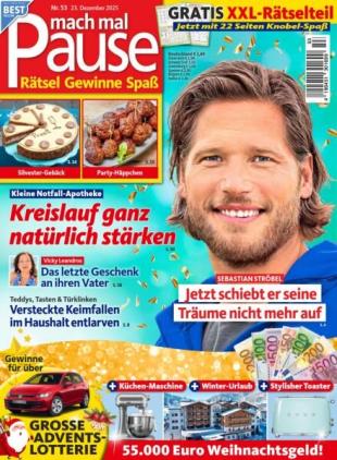 Mach mal Pause - 23 Dezember 2025