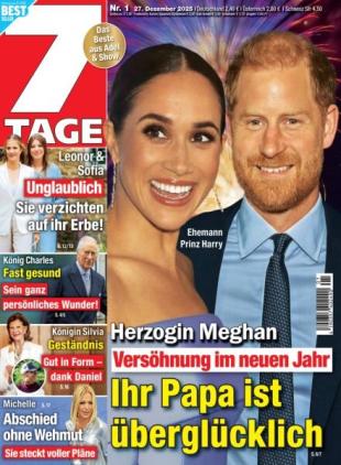 7 Tage - 27 Dezember 2025