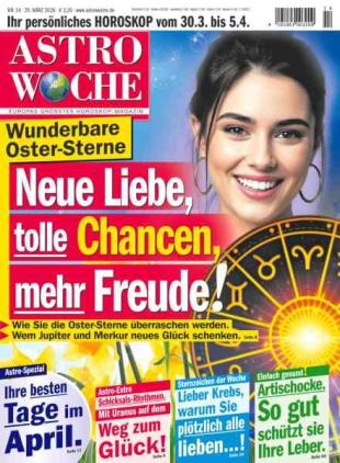 Astrowoche - 25 Marz 2026