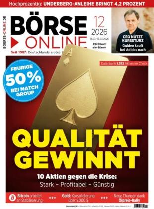 Borse Online - 13 Marz 2026