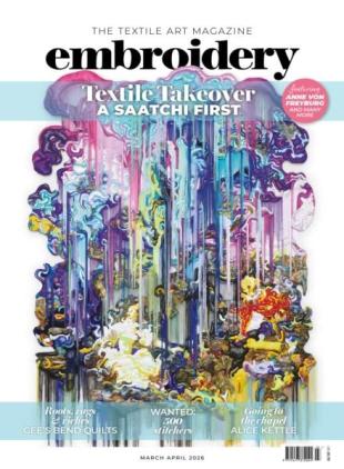 Embroidery Magazine - March-April 2026