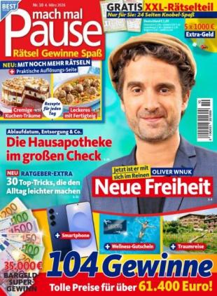 Mach mal Pause - 4 Marz 2026