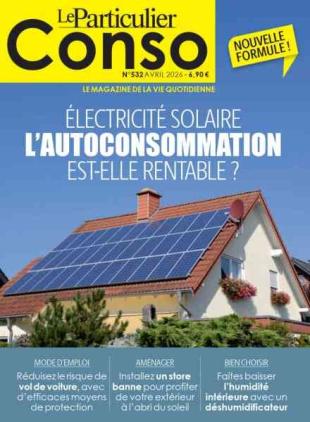 Le Particulier Conso - Avril 2026