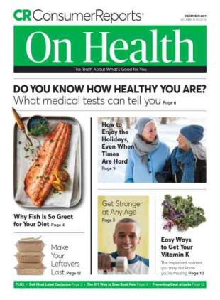 Consumer Reports on Health - December 2019