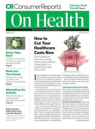 Consumer Reports on Health - February 2017