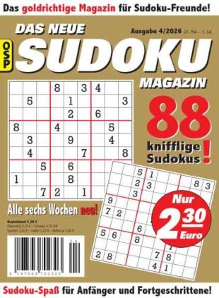 Das Neue Sudoku - Nr 4 2026