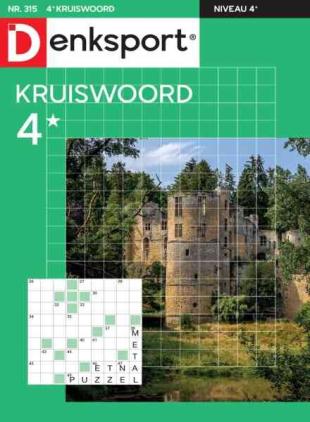 Denksport Kruiswoord 4 - 27 Mei 2026