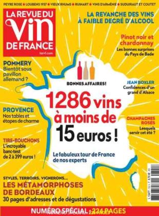 La Revue du Vin de France - Juillet-Aout 2026