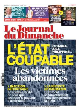 Le Journal du dimanche - 21 Juin 2026