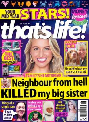 that's life! Australia - 28 June 2026