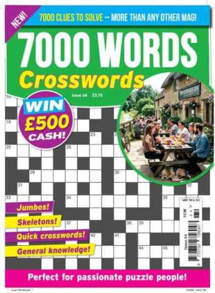 7000 Words Crosswords - August 2026