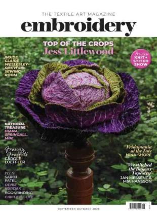 Embroidery Magazine - September-October 2026