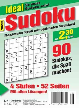 Ideal Sudoku - Nr 6 2026