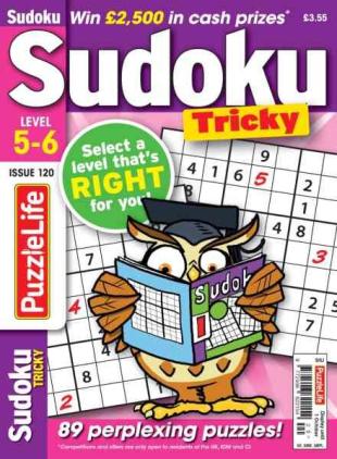 PuzzleLife Sudoku Tricky - August 2026