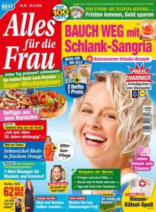 Alles fur die Frau - 28 August 2026