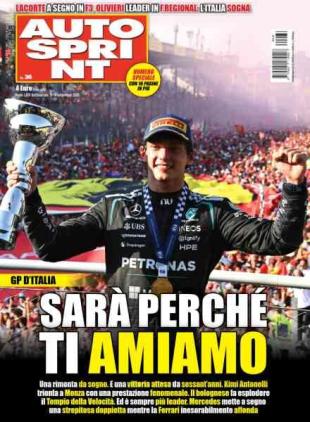 Auto Sprint - 8 Settembre 2026