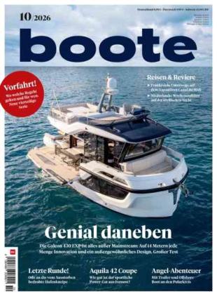 Boote - Oktober 2026