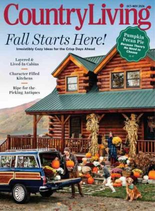 Country Living USA - October-November 2026