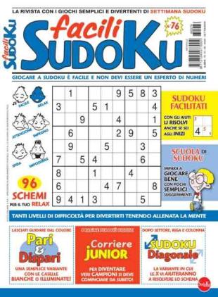Facili Sudoku - Settembre 2026