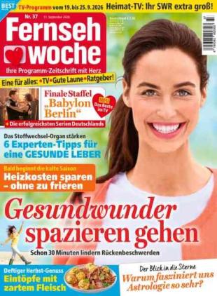 Fernsehwoche - 11 September 2026