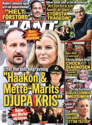 Hant i Veckan - 9 September 2026