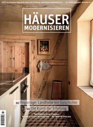 Hauser Modernisieren - September-November 2026