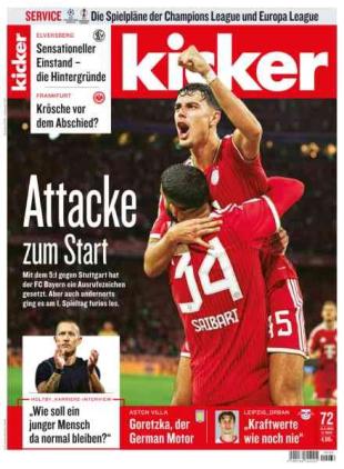 Kicker - 31 August 2026